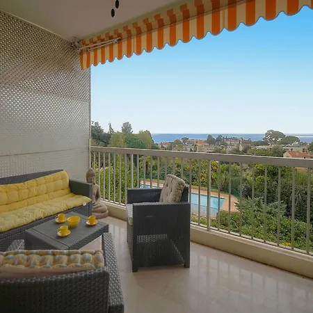 Frgk Horizons Executive Sea View 2 Bdr Terrace Pool Parking Канны